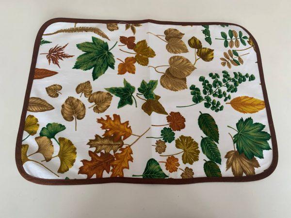 Sottopiatto foglie e garofano 100% cotone - Bottaro