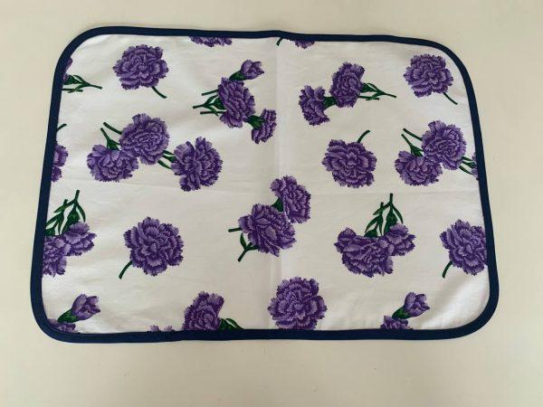 Sottopiatto foglie e garofano 100% cotone - Bottaro