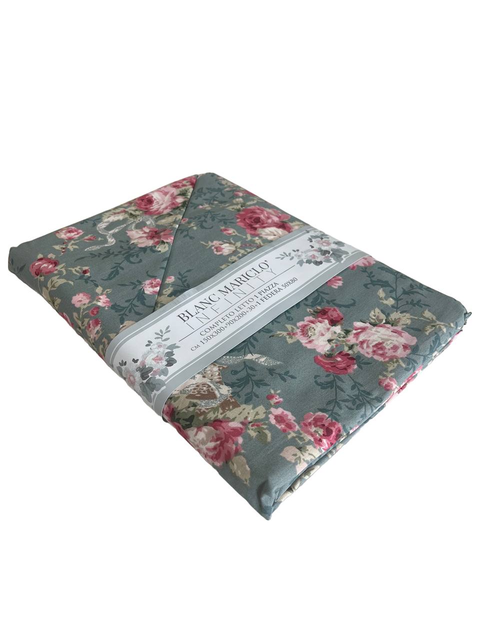 Completo lenzuola Singolo 1 piazza Marella Verde