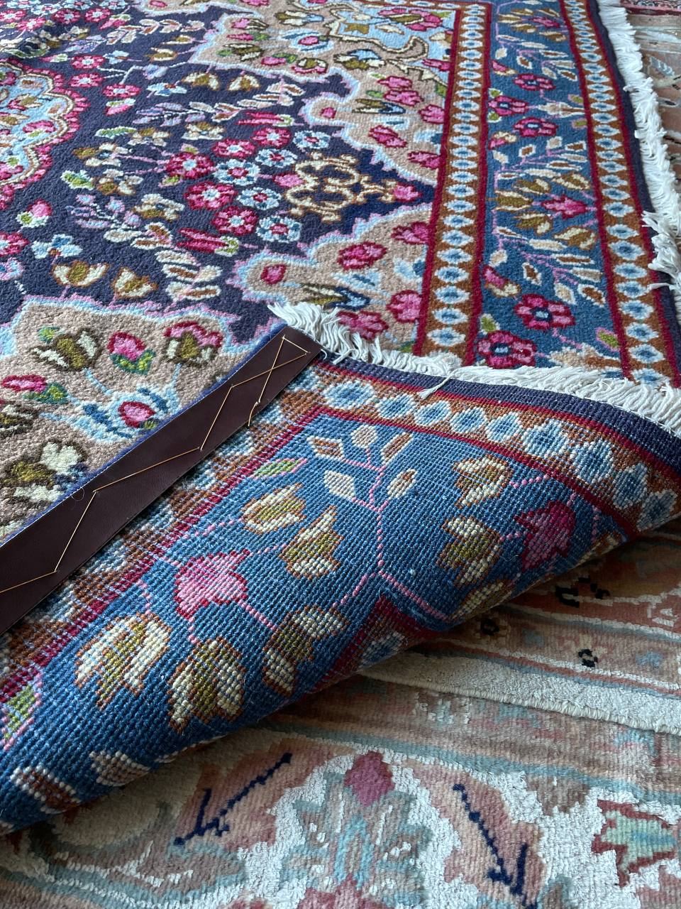 Tappeto orientale 150x140cm annodato a mano