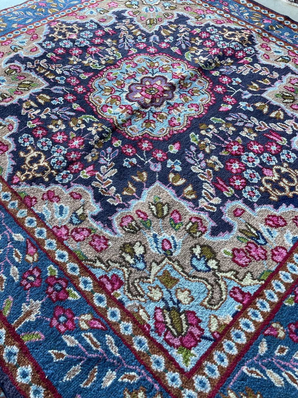 Tappeto orientale 150x140cm annodato a mano