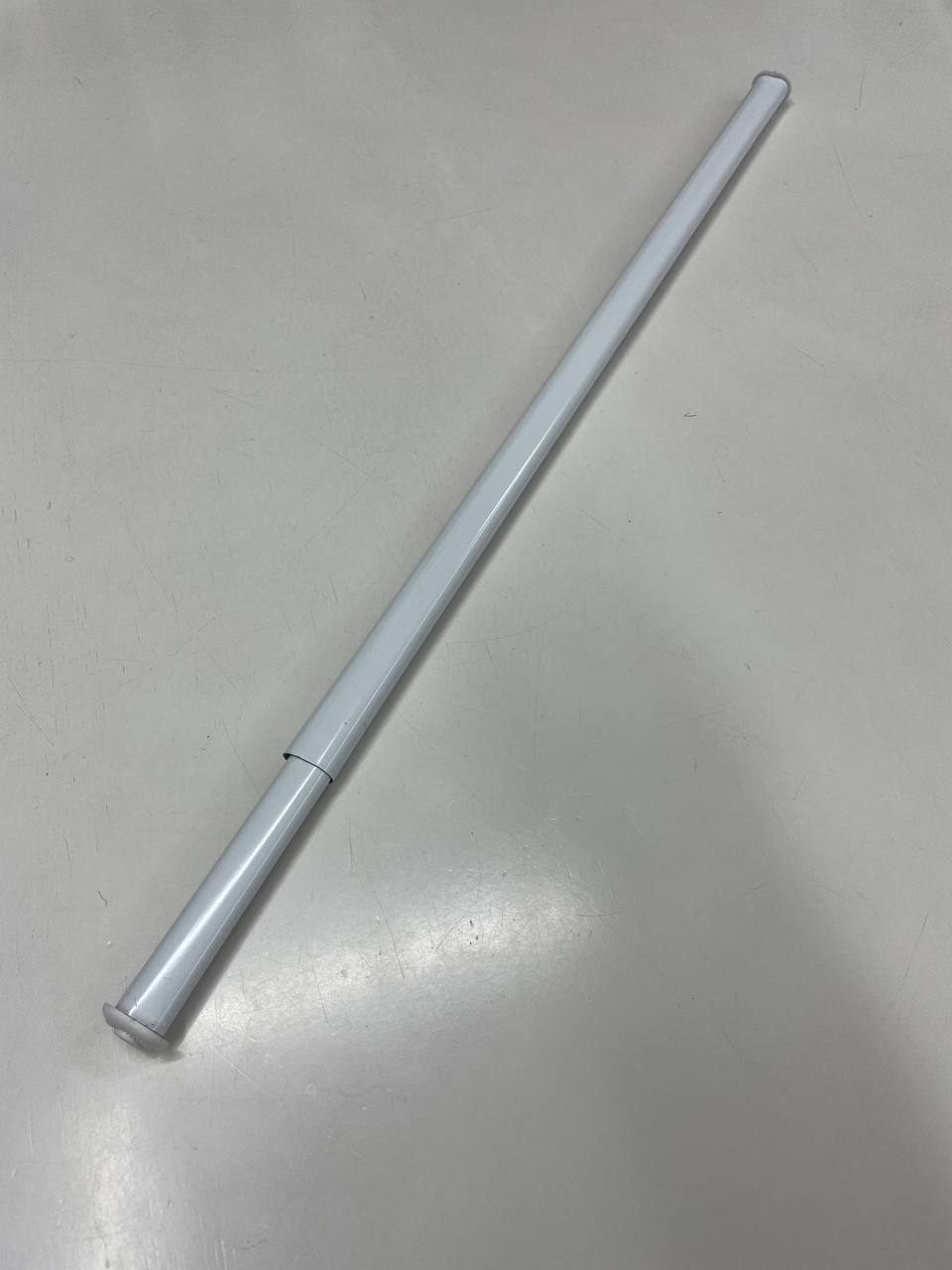 Coppia bacchette a vetro estensibile bianco in alluminio