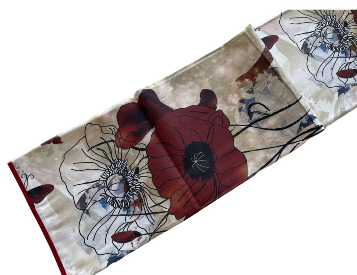 Tovaglia da tavola 140x220cm Volo Rosso