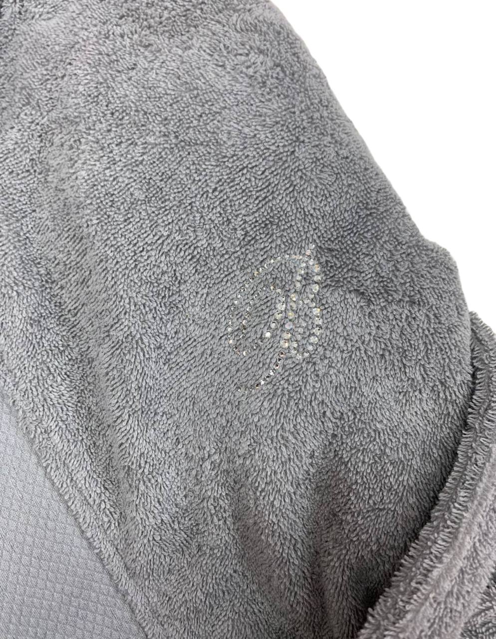 Accappatoio in spugna Benessere Grigio - Blumarine