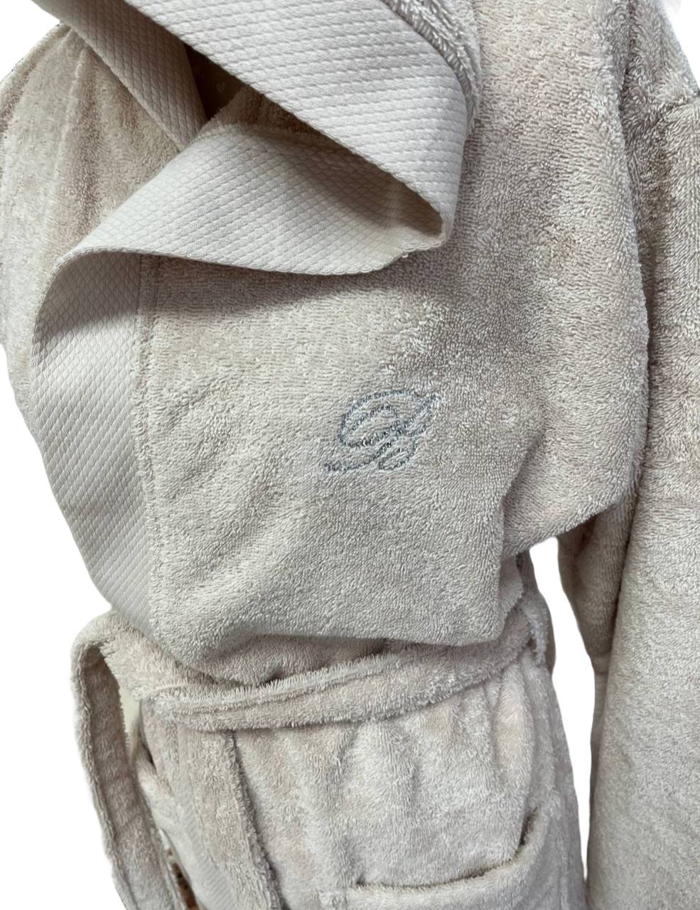 Accappatoio in spugna Benessere Beige - Blumarine