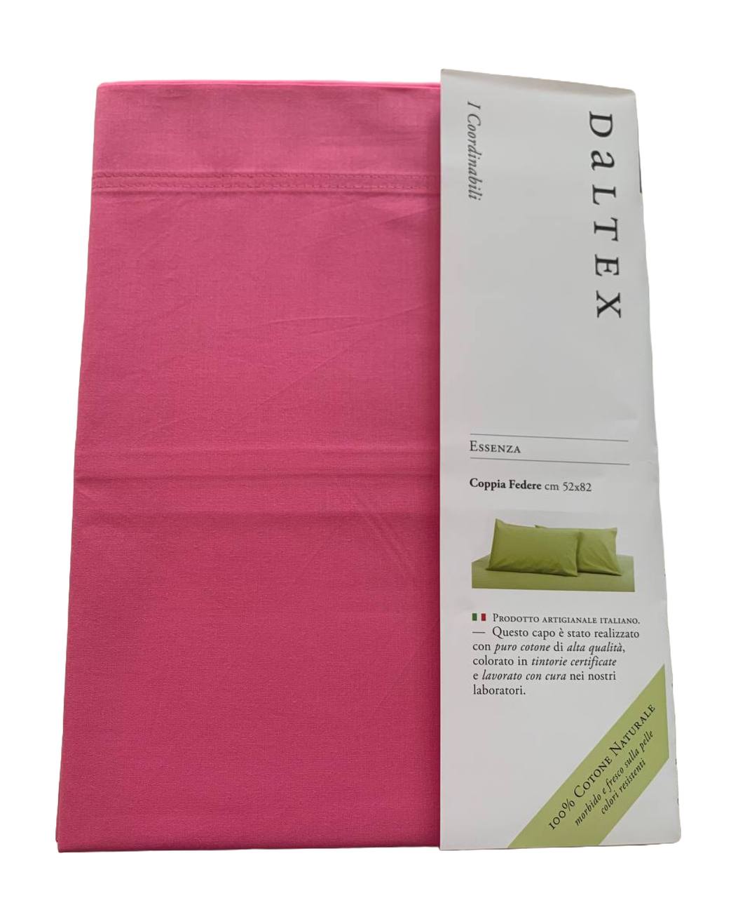 Coppia federe 100% cotone Essenza - Daltex