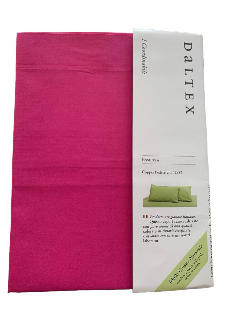 Coppia federe 100% cotone Essenza - Daltex