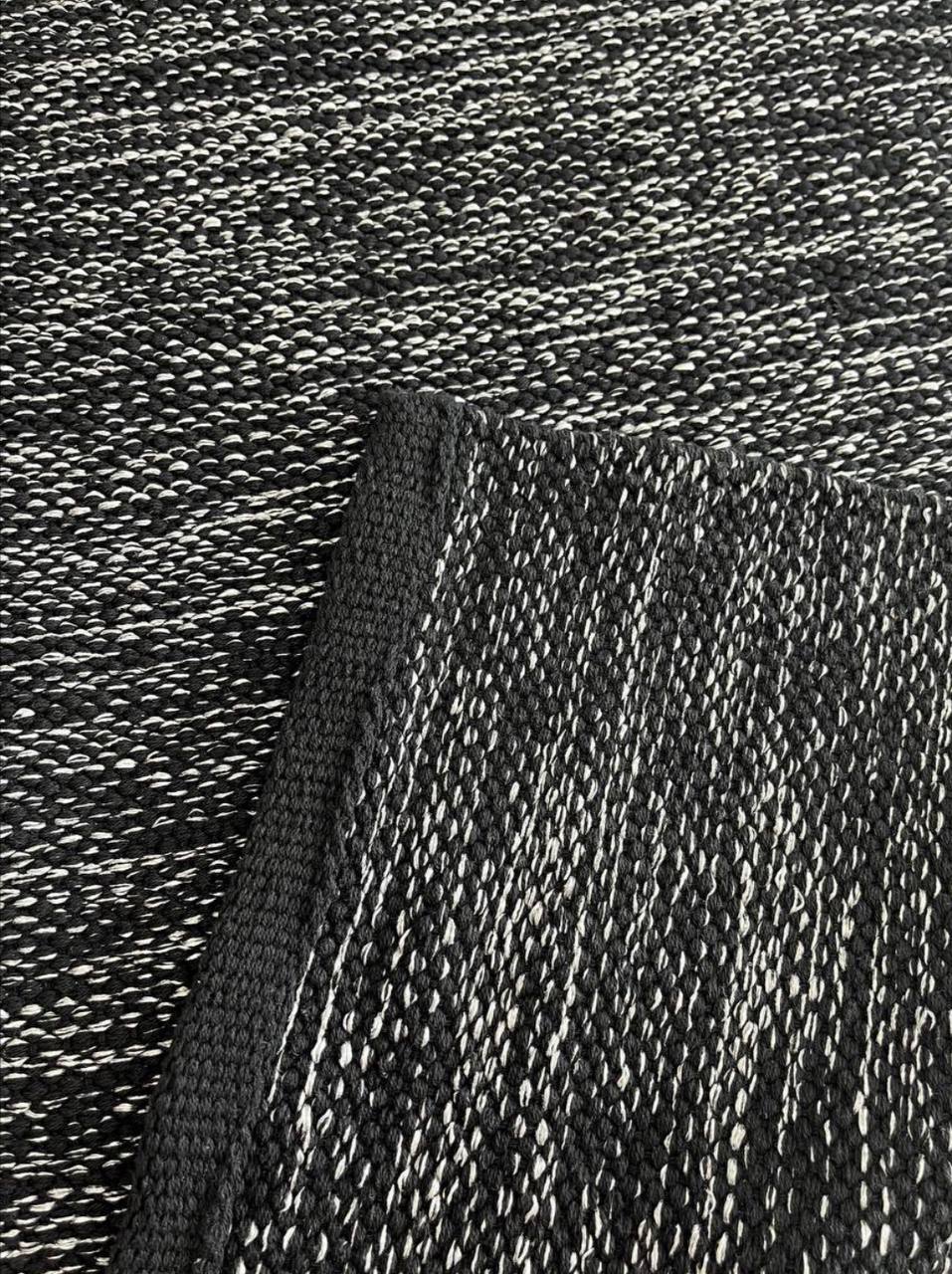 Tappeto in cotone Carola Nero - Maison Sucrèe