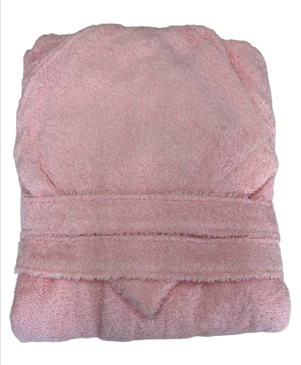 Accappatoio in spugna Giada Rosa taglia S - Biancoperla