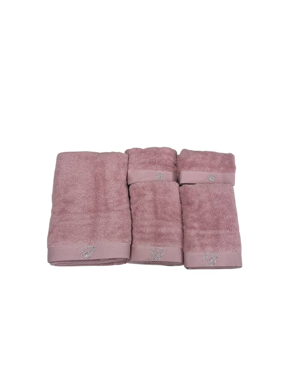 Set bagno 5 pezzi spugna Benessere