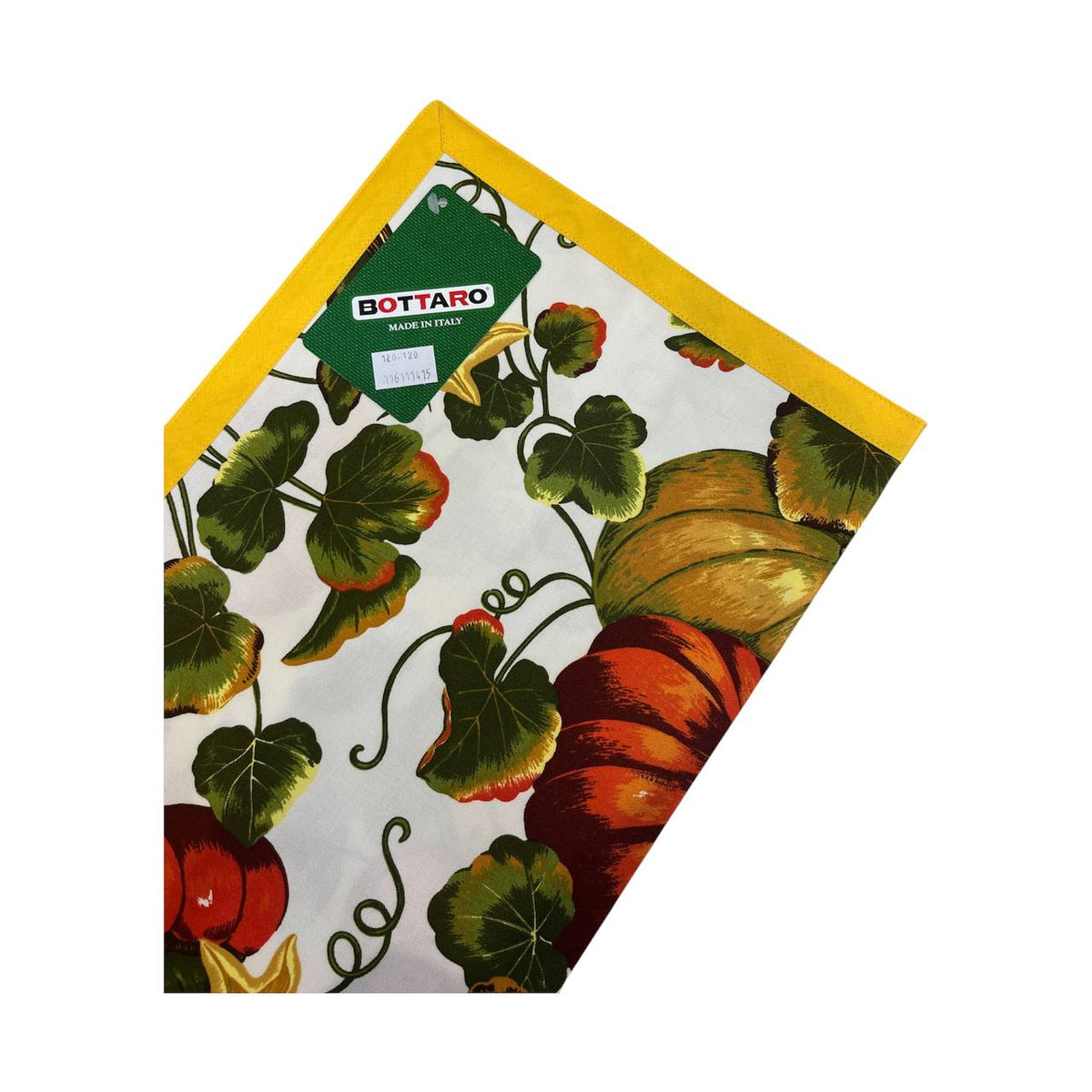Tovaglia da tavola 120x120cm zucca Kurbis - Bottaro