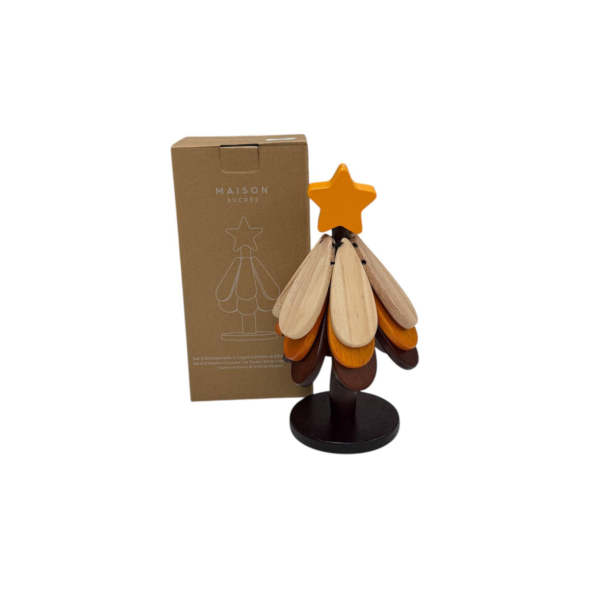 Set sottopentole alberello Natale - Maison Sucrée