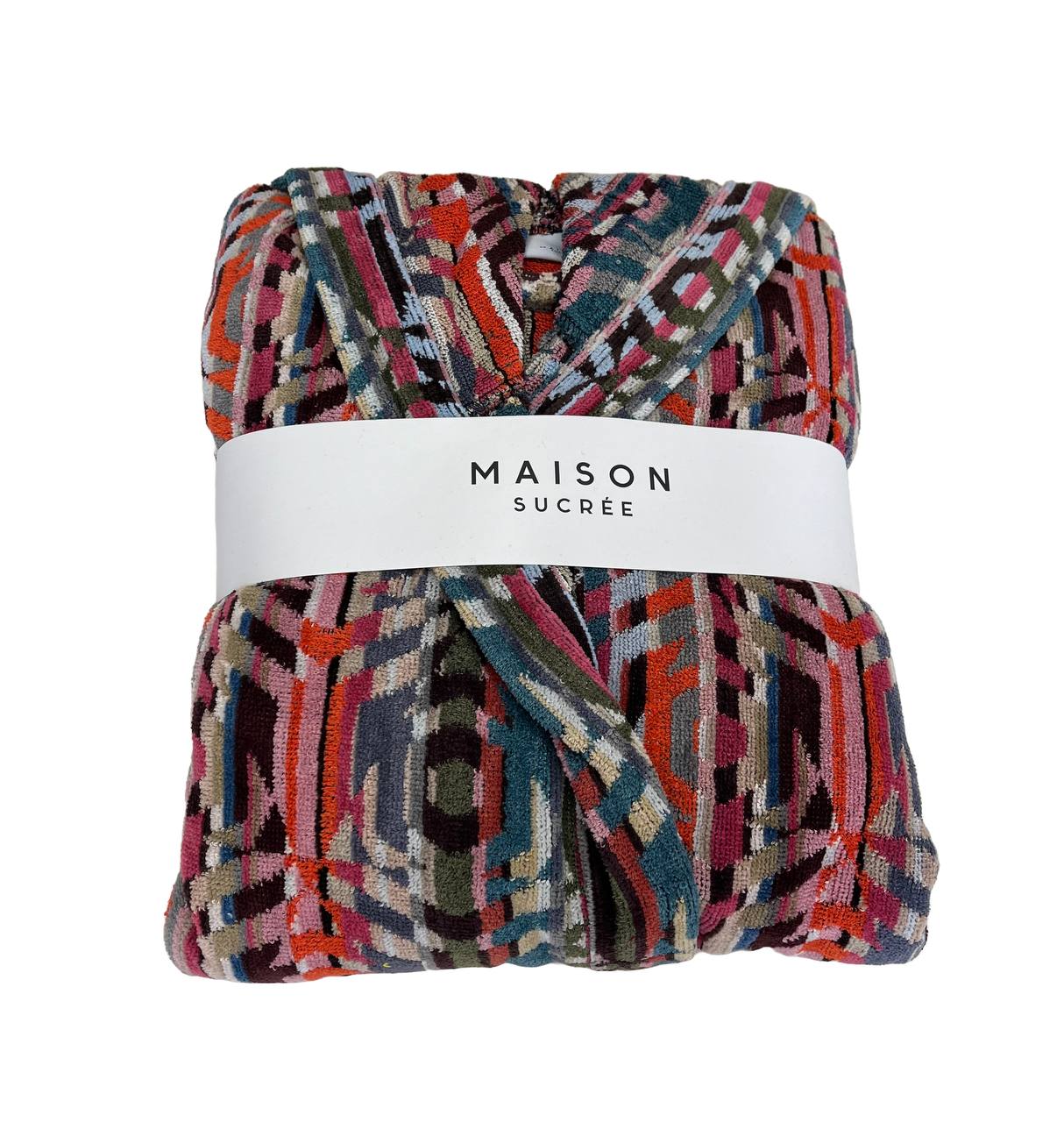Accappatoio jacquard Multicolor 01 - Maison Sucrèe