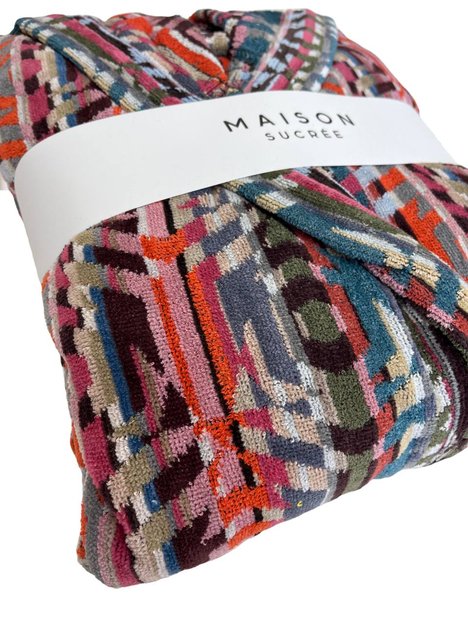 Accappatoio jacquard Multicolor 01 - Maison Sucrèe