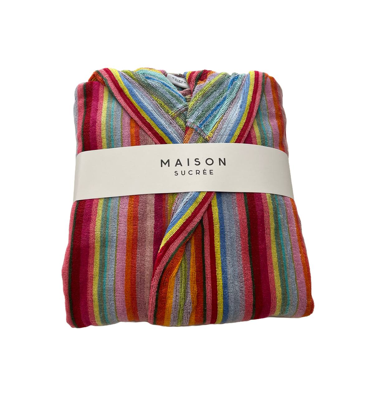 Accappatoio Jacquard Multicolor taglia XXL - Maison Sucrèe