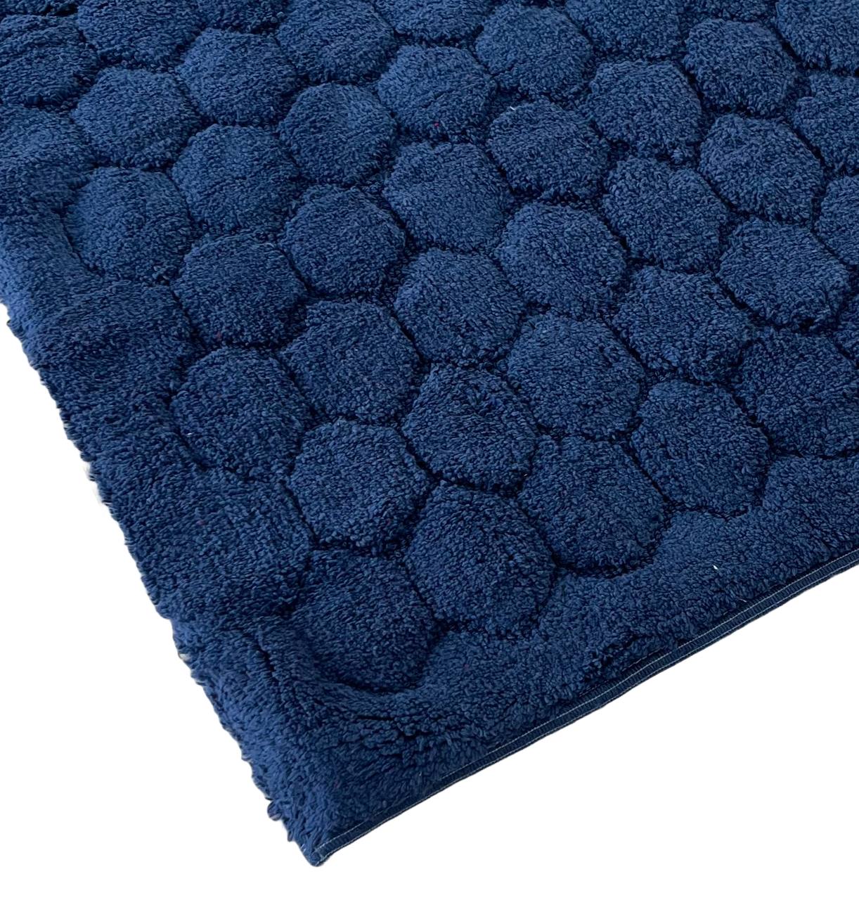 Tappeto da bagno in cotone Esagoni - Maison Sucrèe