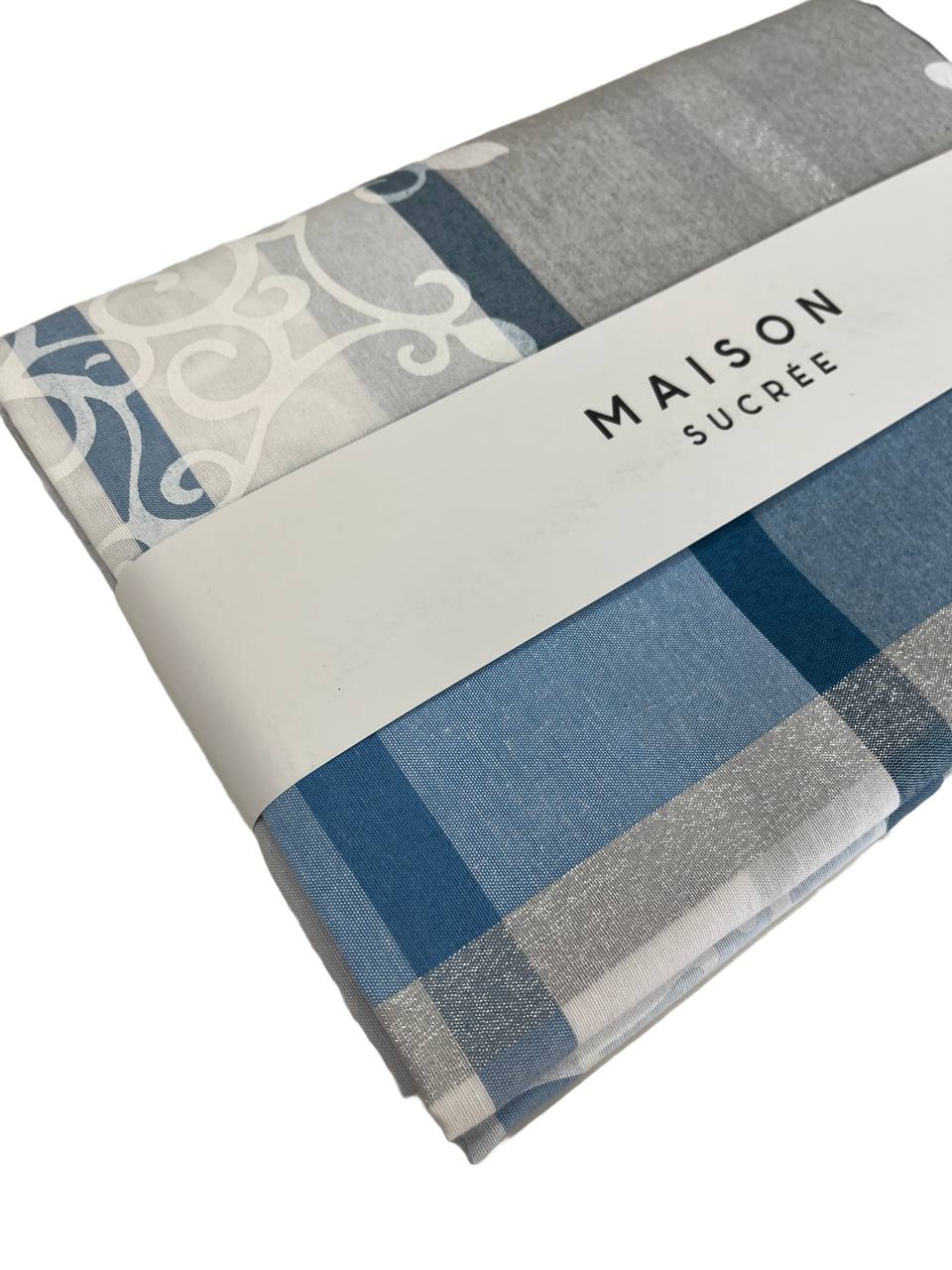 Tovaglia da tavola in misto lino Snowflake - Maison Sucrèe