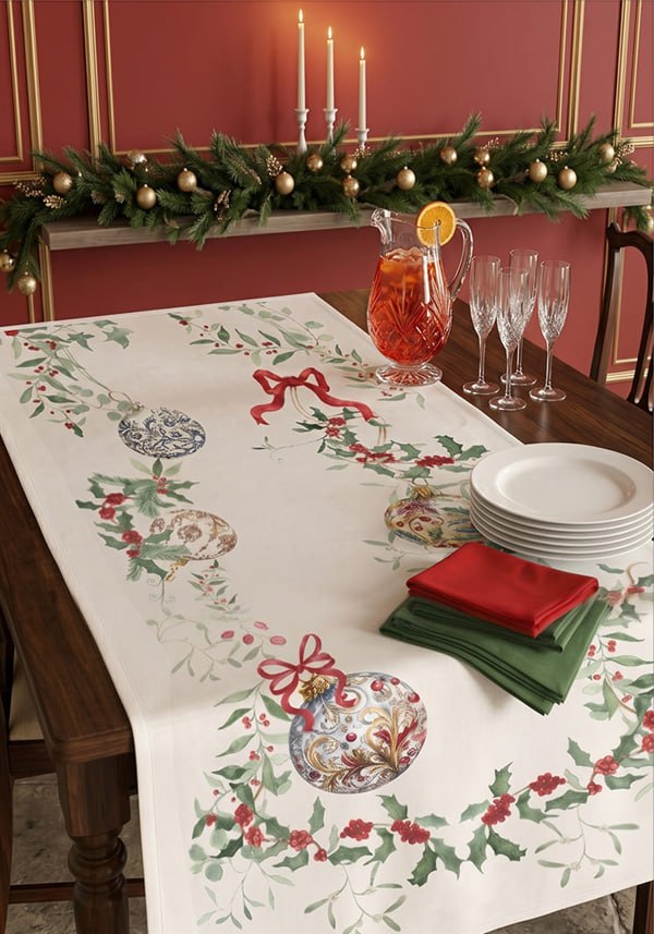 Runner Natale 50x155cm - Tessitura Randi