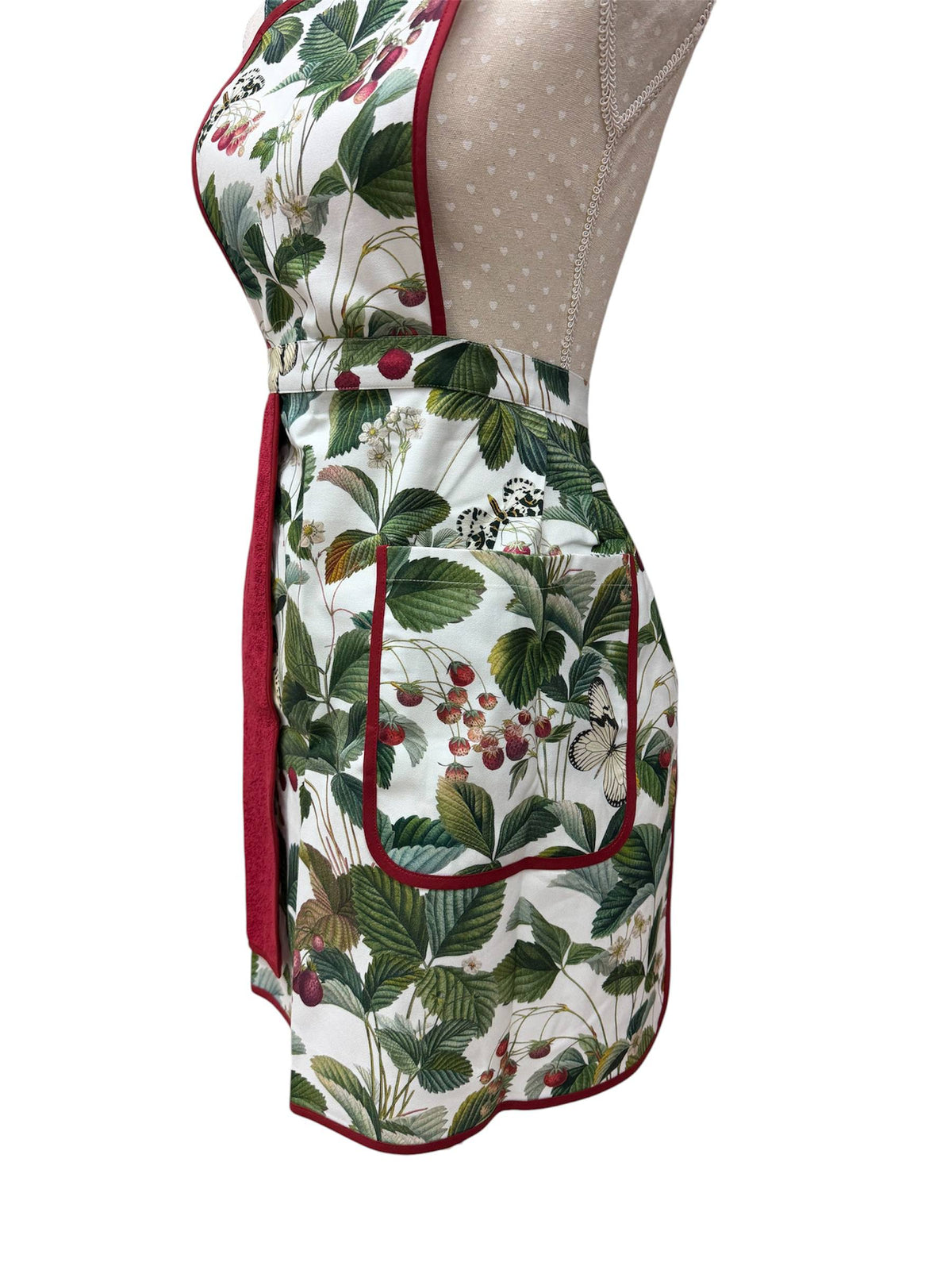 Grembiule con asciughino Natale Fragoline - Bottaro