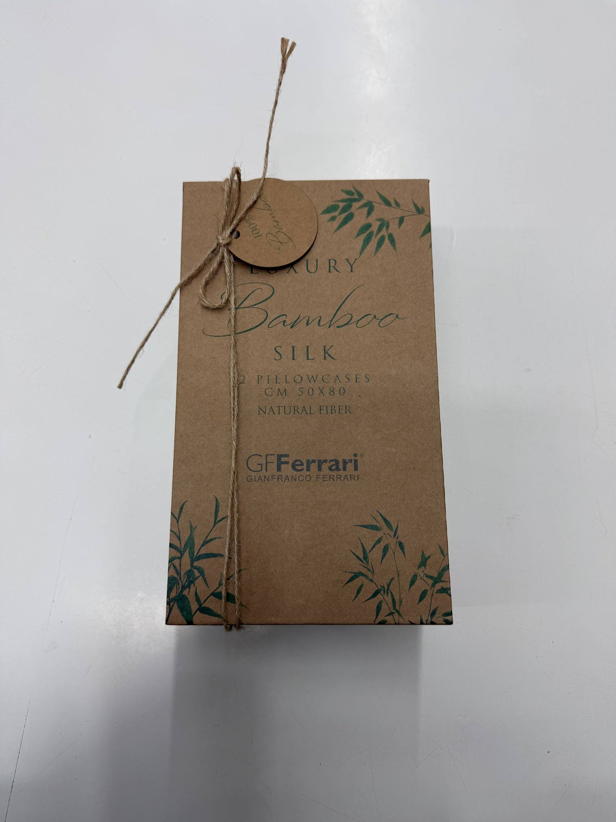 Coppia federe in seta di bamboo - GF Ferrari