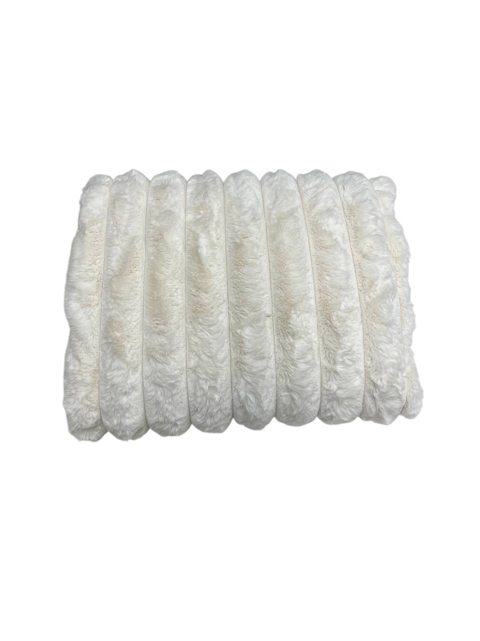 Coperta plaid 140x180cm pellicciotto Milk - Maryplaid