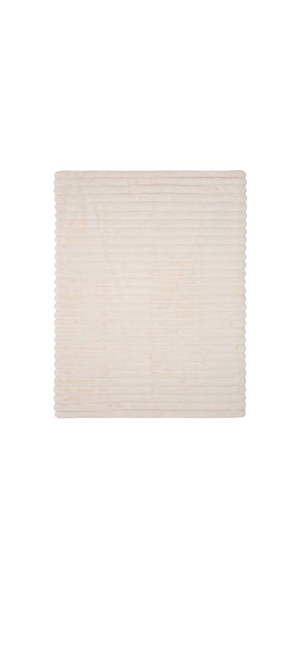 Coperta plaid 140x180cm pellicciotto Milk - Maryplaid