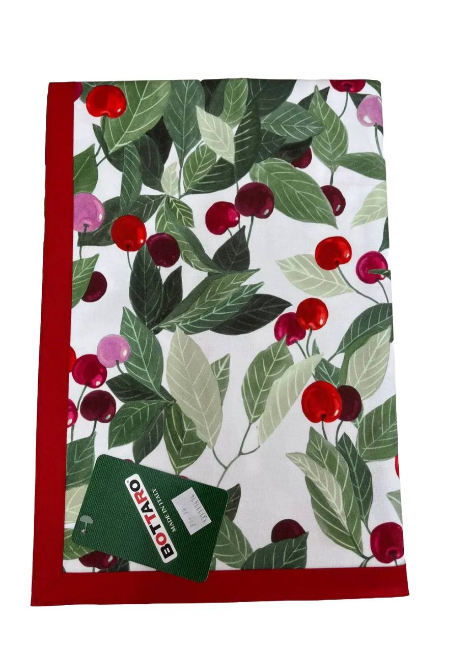 Tovaglia in cotone Marinella Ciliegie - Bottaro