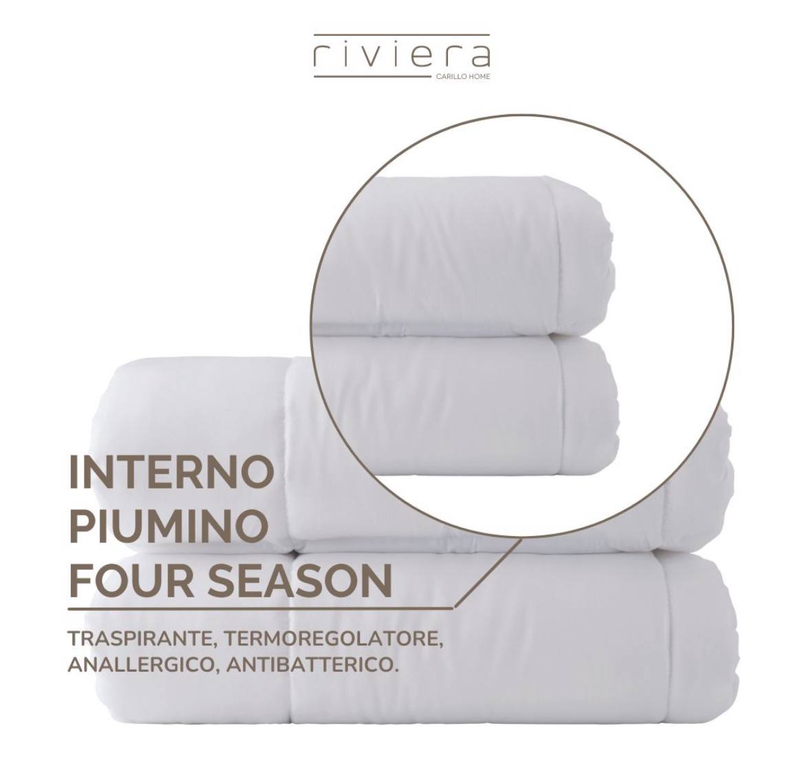 Piumino interno 4 stagioni Four season - Riviera