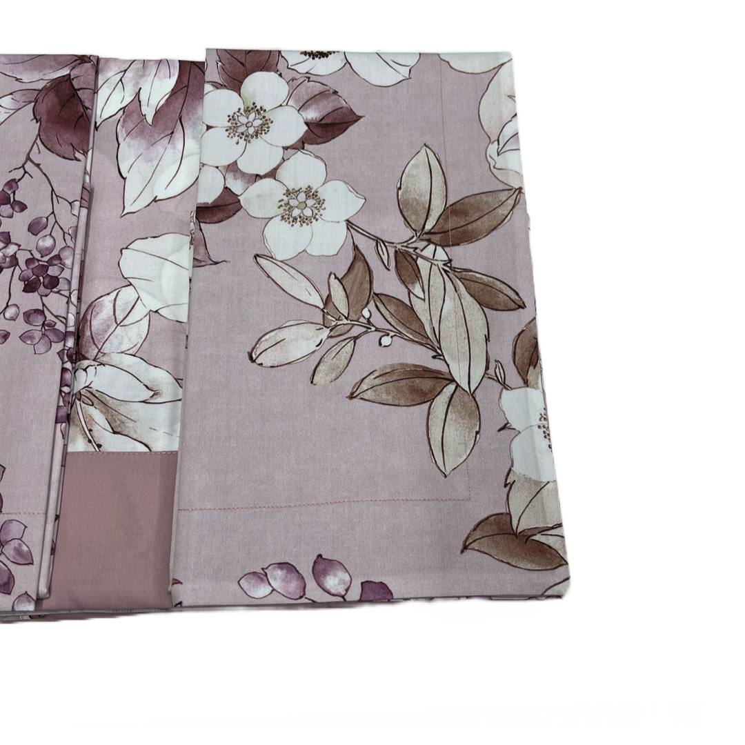 Completo lenzuola copriletto matrimoniale Botanic - David Home