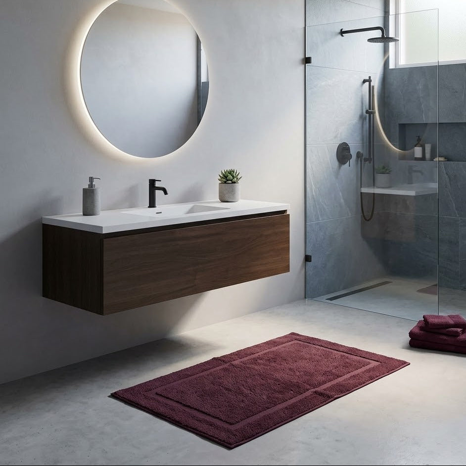 Tappeto bagno Radici Color - Tessitura Randi
