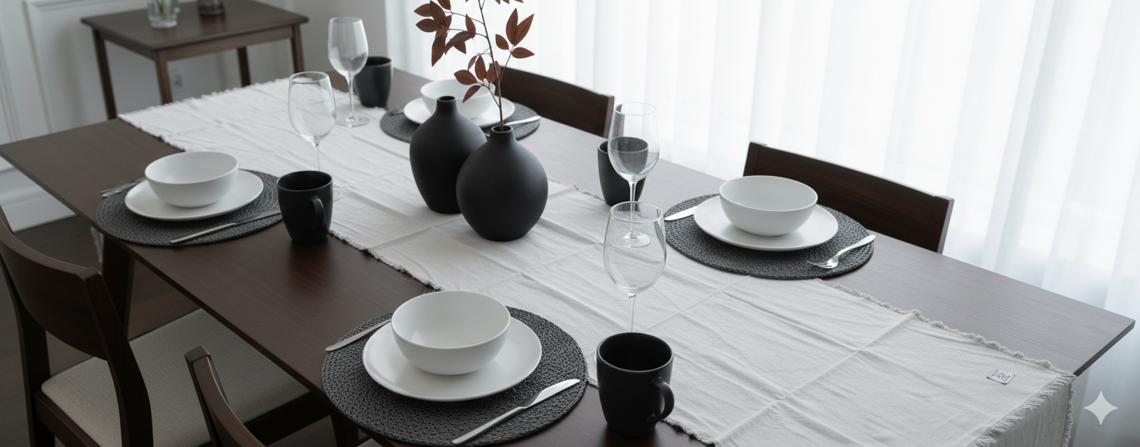 Runner 50x150cm sfrangiati