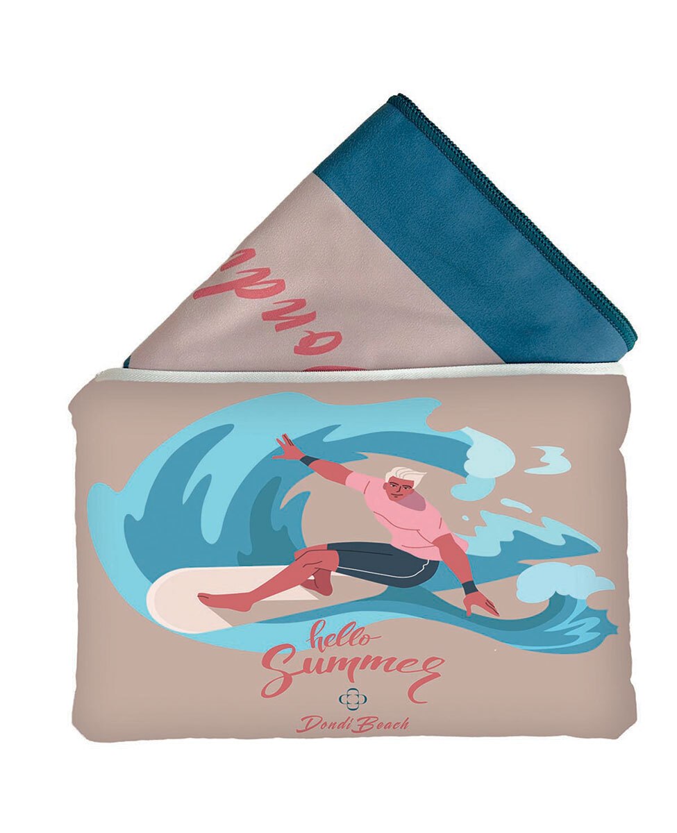 Telo mare in microfibra con pochette - Svad Dondi