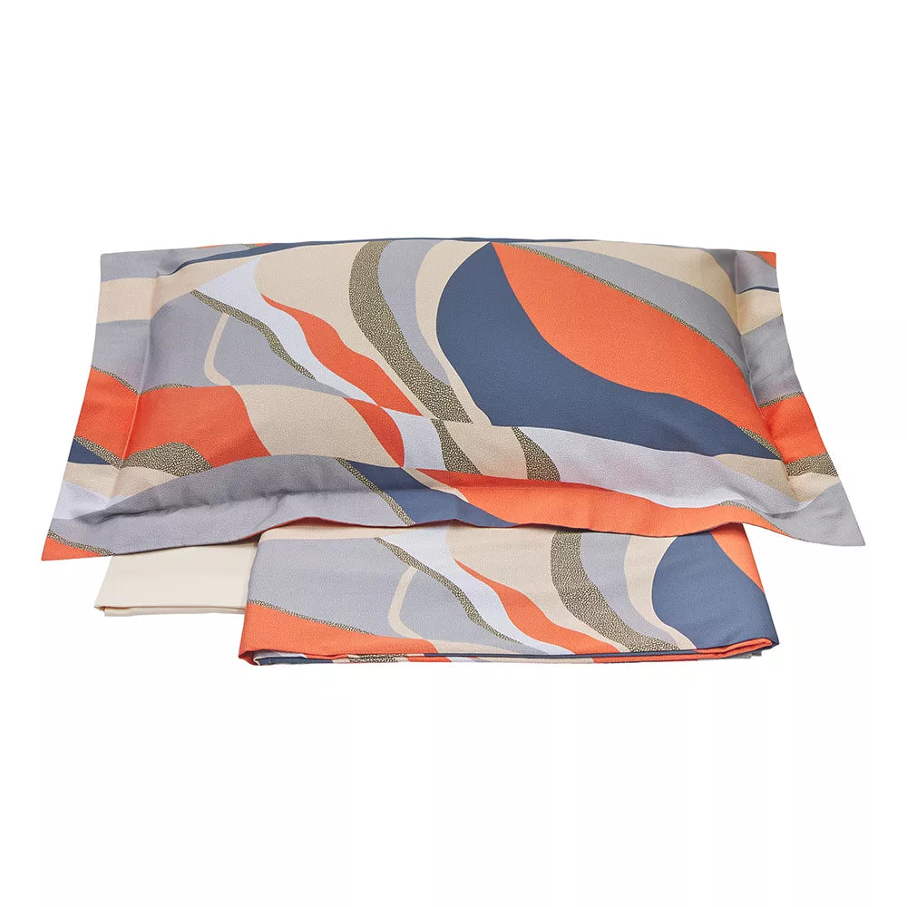 Completo lenzuolo Copriletto Wave Cammello - Borbonese