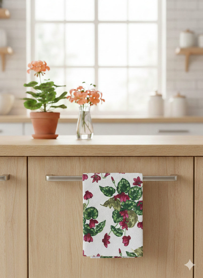 Strofinaccio in spugna Ciclamino - Bottaro