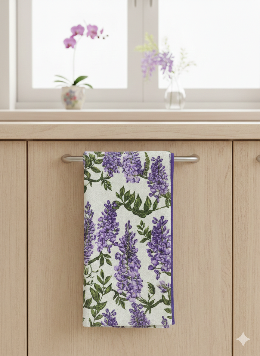 Strofinaccio in spugna Glicine - Bottaro