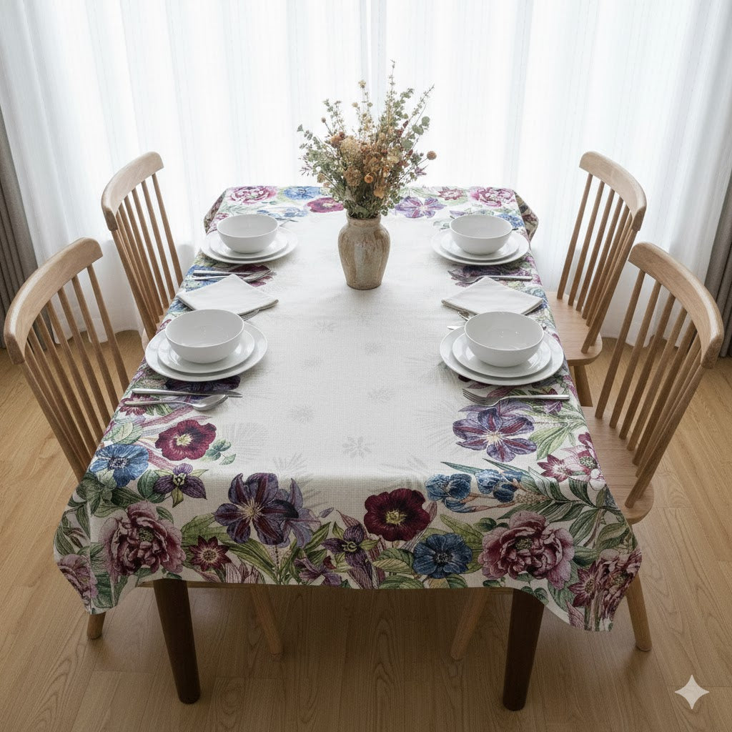 Centri e tovaglie per tavola in gobelin mod. Pandora