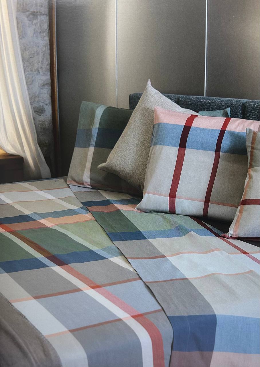 Completo Lenzuola 1 piazza e mezza Trame var.01 - Maison Sucrèe