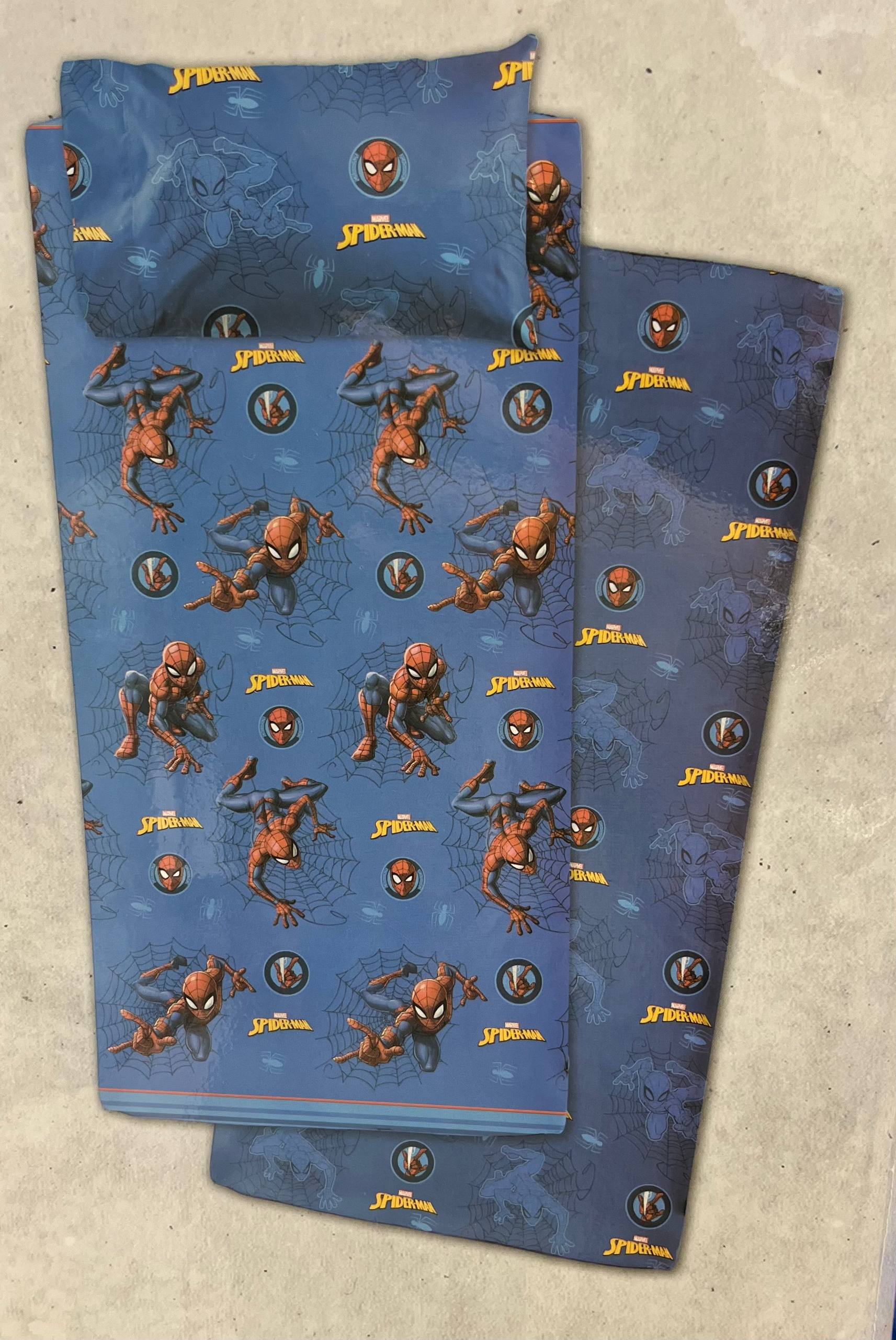 Completo lenzuola 1 piazza Spiderman