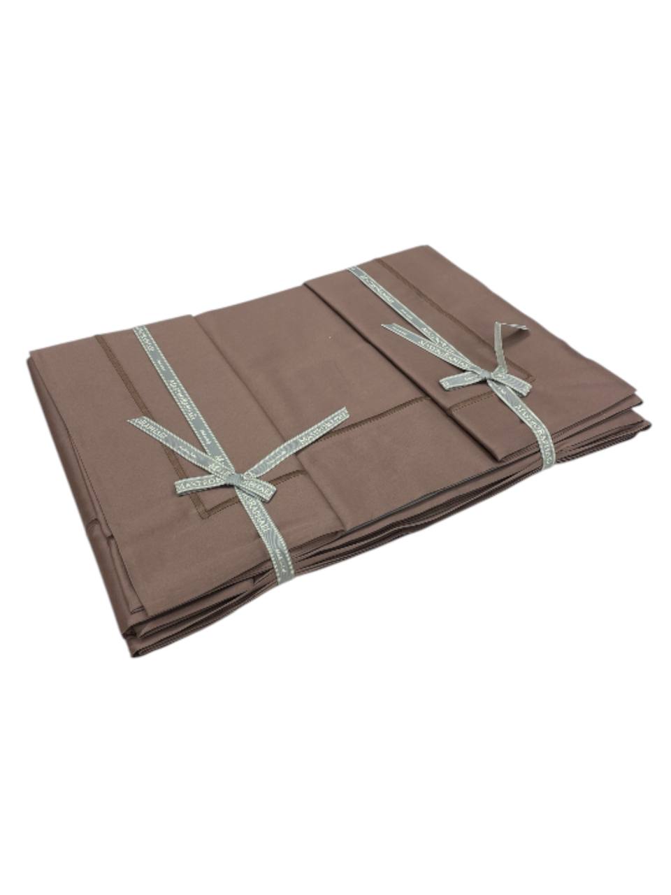 Completo lenzuola Matrimoniale Bread & Butter Moka Chiaro - Mastro Raphael