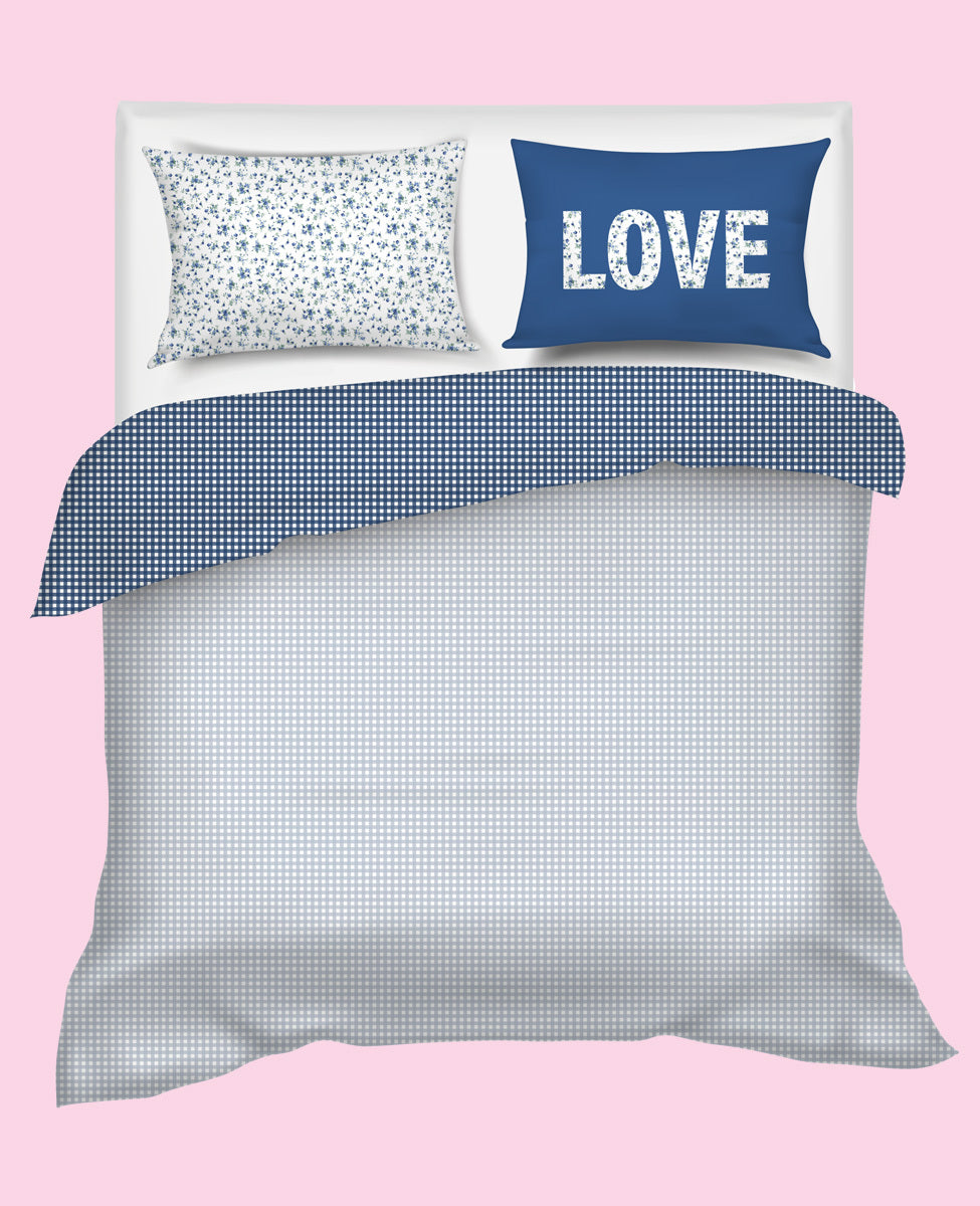 Completo lenzuola 1 piazza e mezza DREAM & LOVE - Camomilla Home
