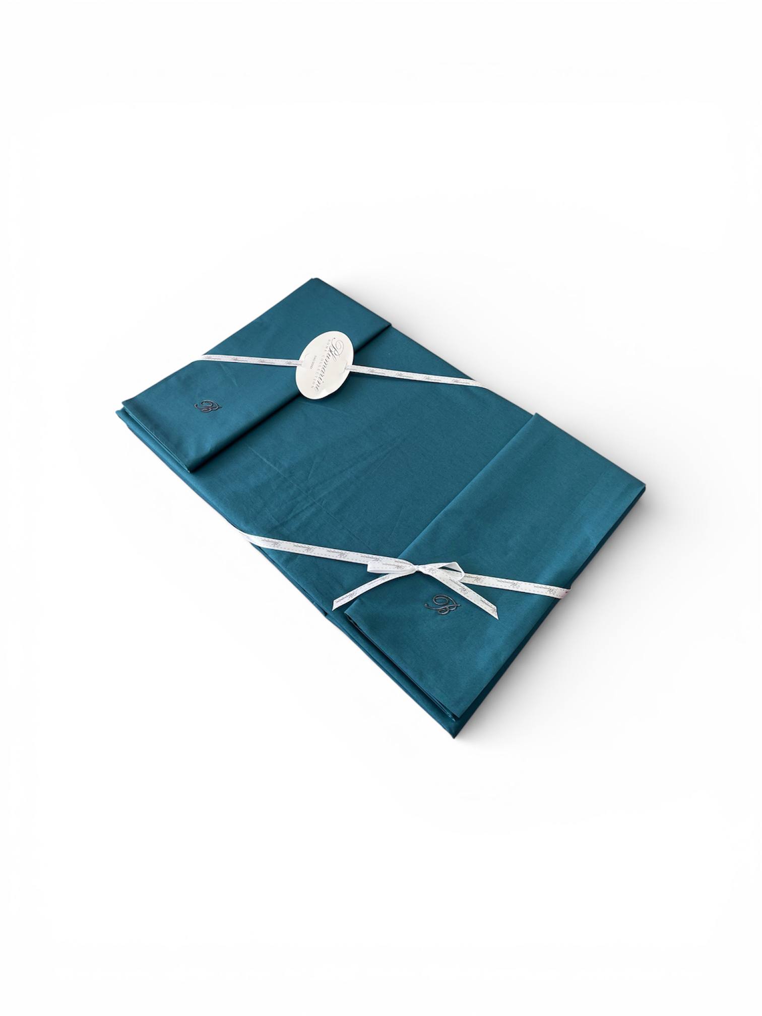 Completo lenzuola Matrimoniale Stile Blu - Blumarine