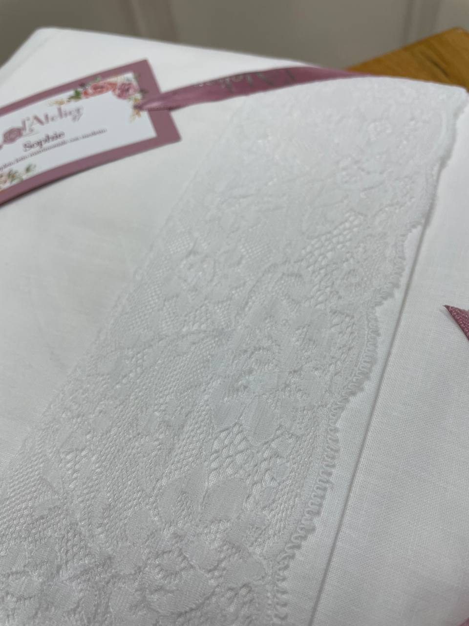 Completo lenzuola matrimoniale Sophie - L'ATELIER17