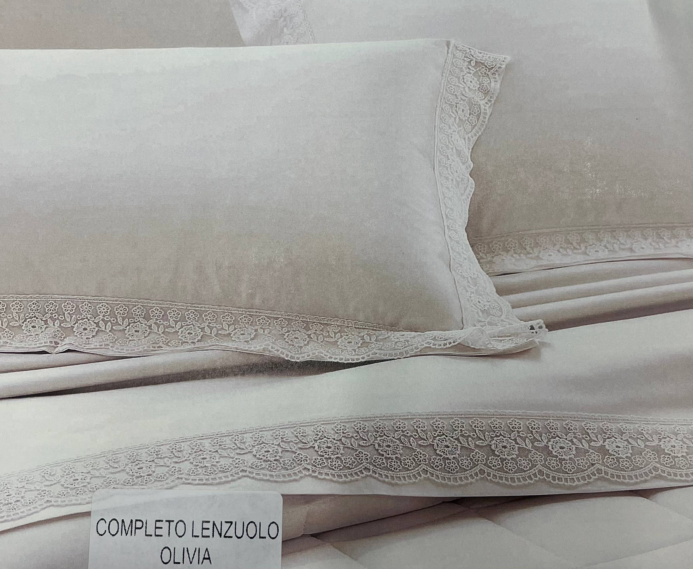 Completo lenzuola Matrimoniale Olivia - GF Ferrari