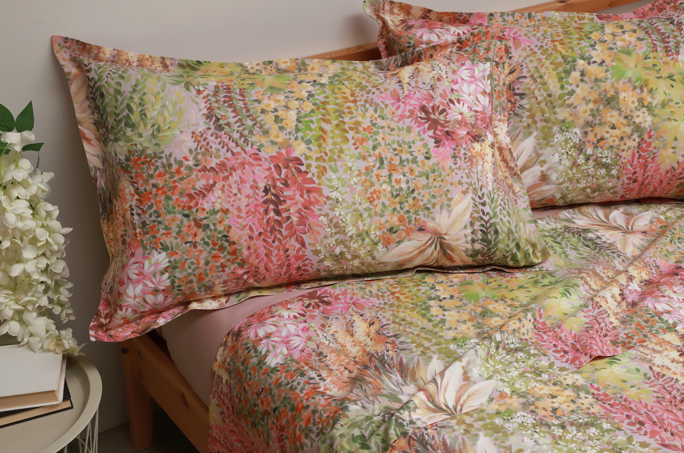 Completo lenzuolo copriletto matrimoniale Lottye - Micol