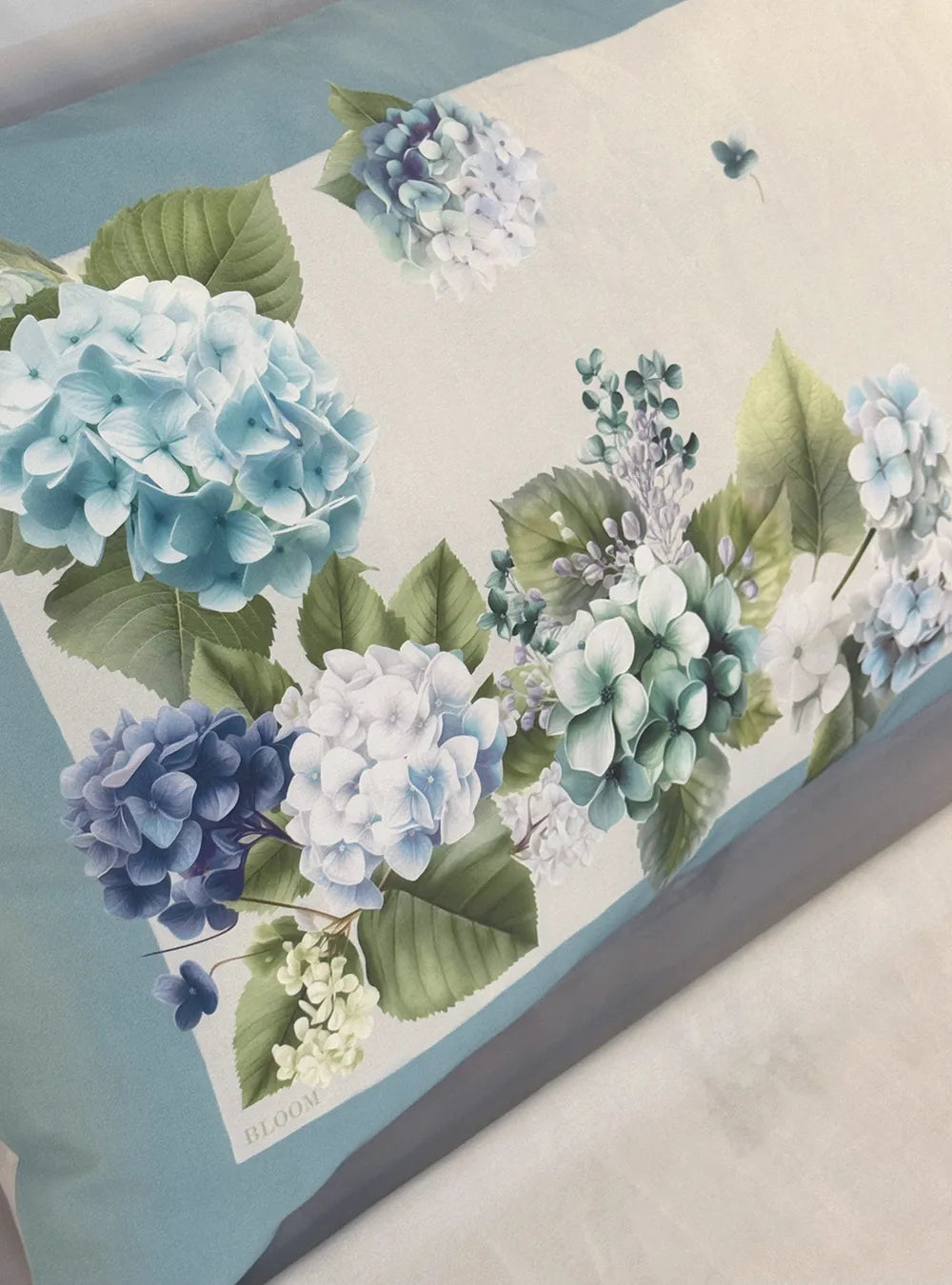 Completo lenzuolo matrimoniale Hydrangea - Tessitura Randi