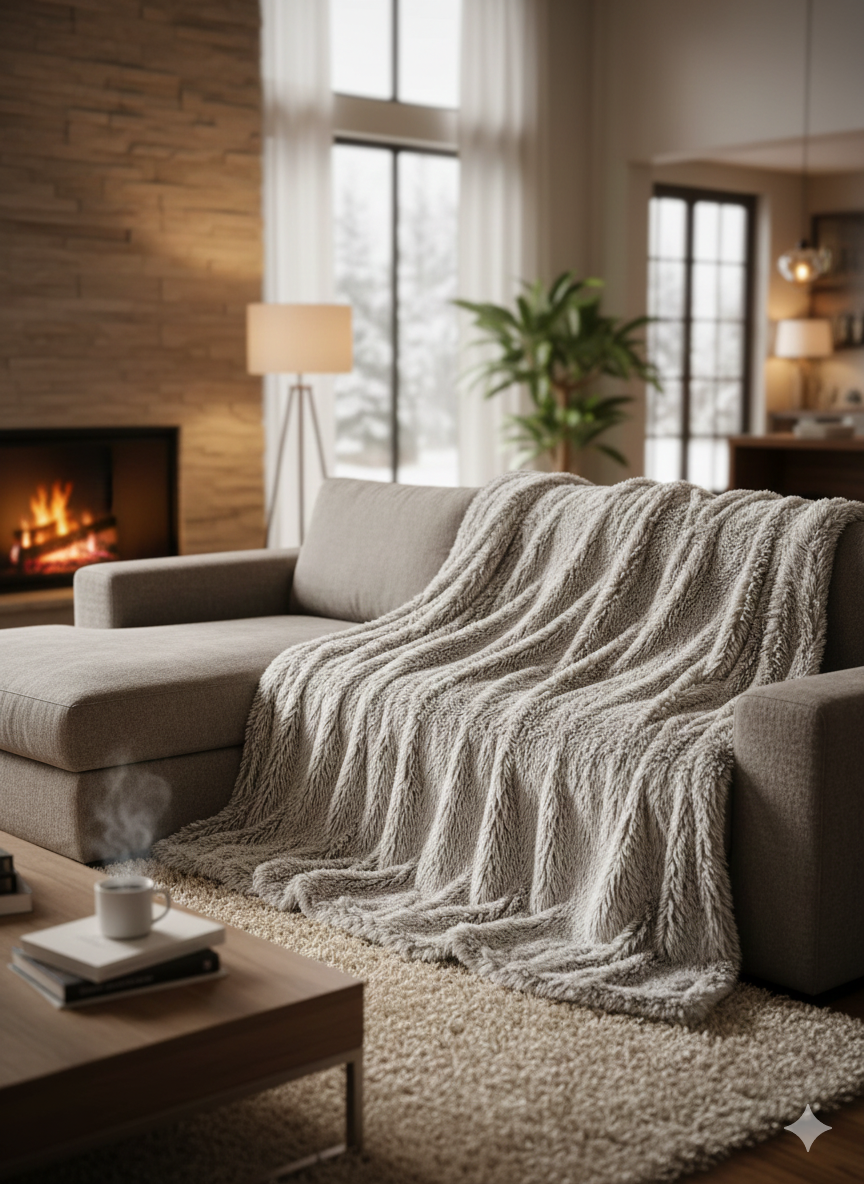 Coperta plaid 150x200cm Londra - GF Ferrari