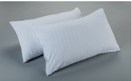 Coppia Copriguanciali in spugna con zip Luxor - Daltex