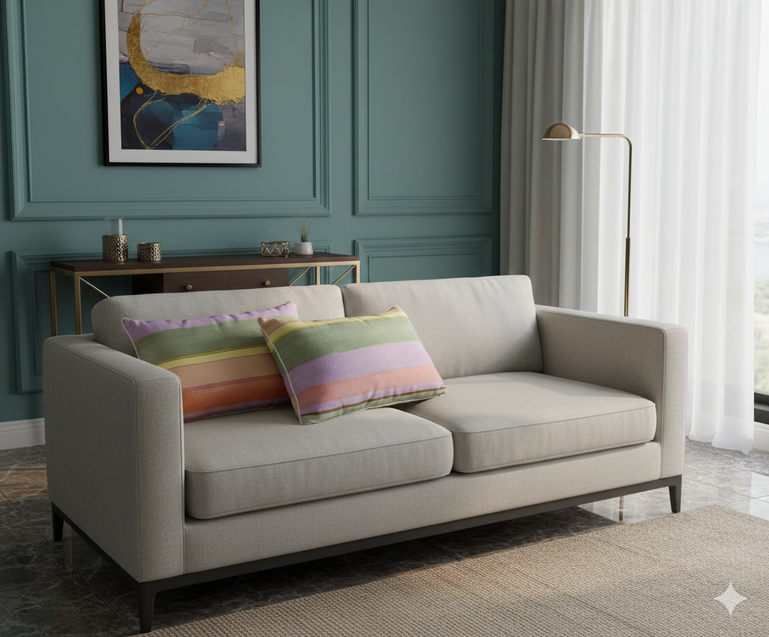 Coppia cuscini arredamento 30x50cm Adele - Riviera