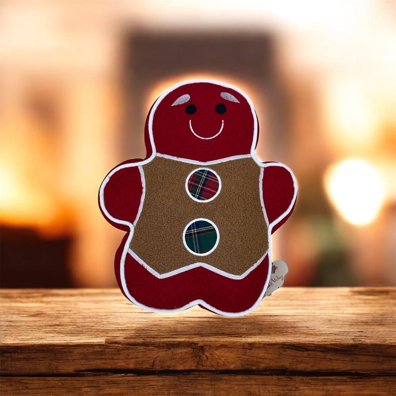 Cuscino arredo Natale Gingerbread - L'ATELIER17