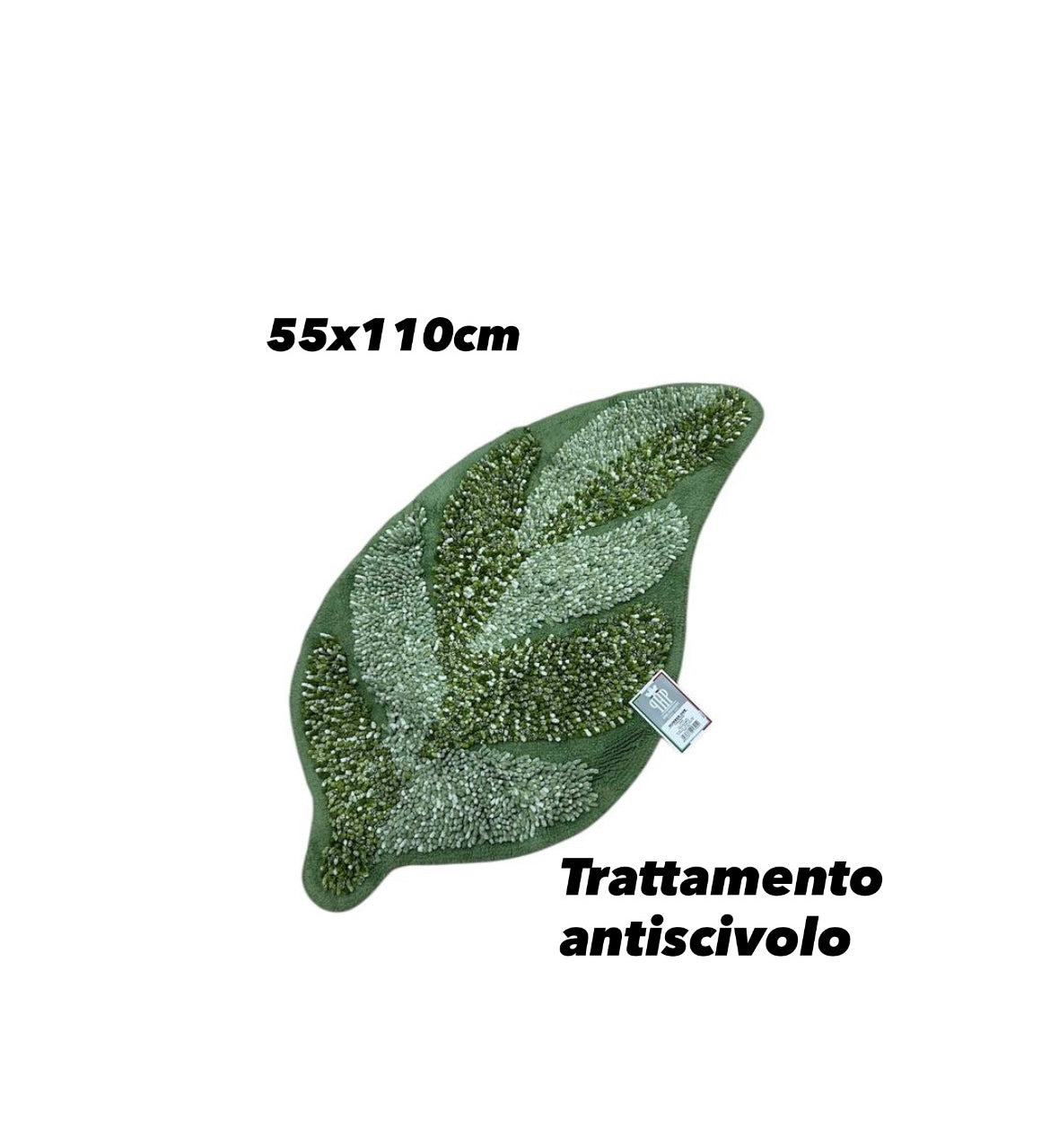 Tappeto da bagno Foglia Number one leaf - PHP Home Philosophy
